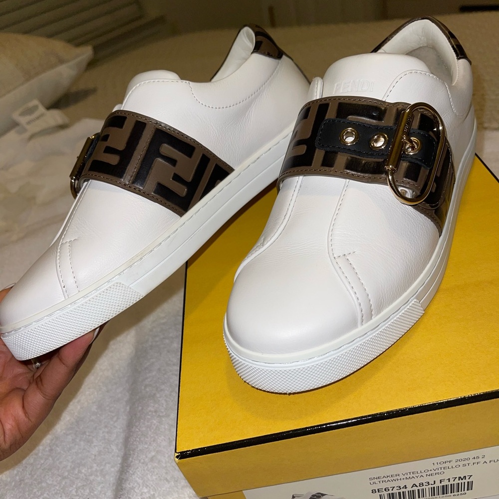 SOLD Fendi Signature Pearland Sneakers